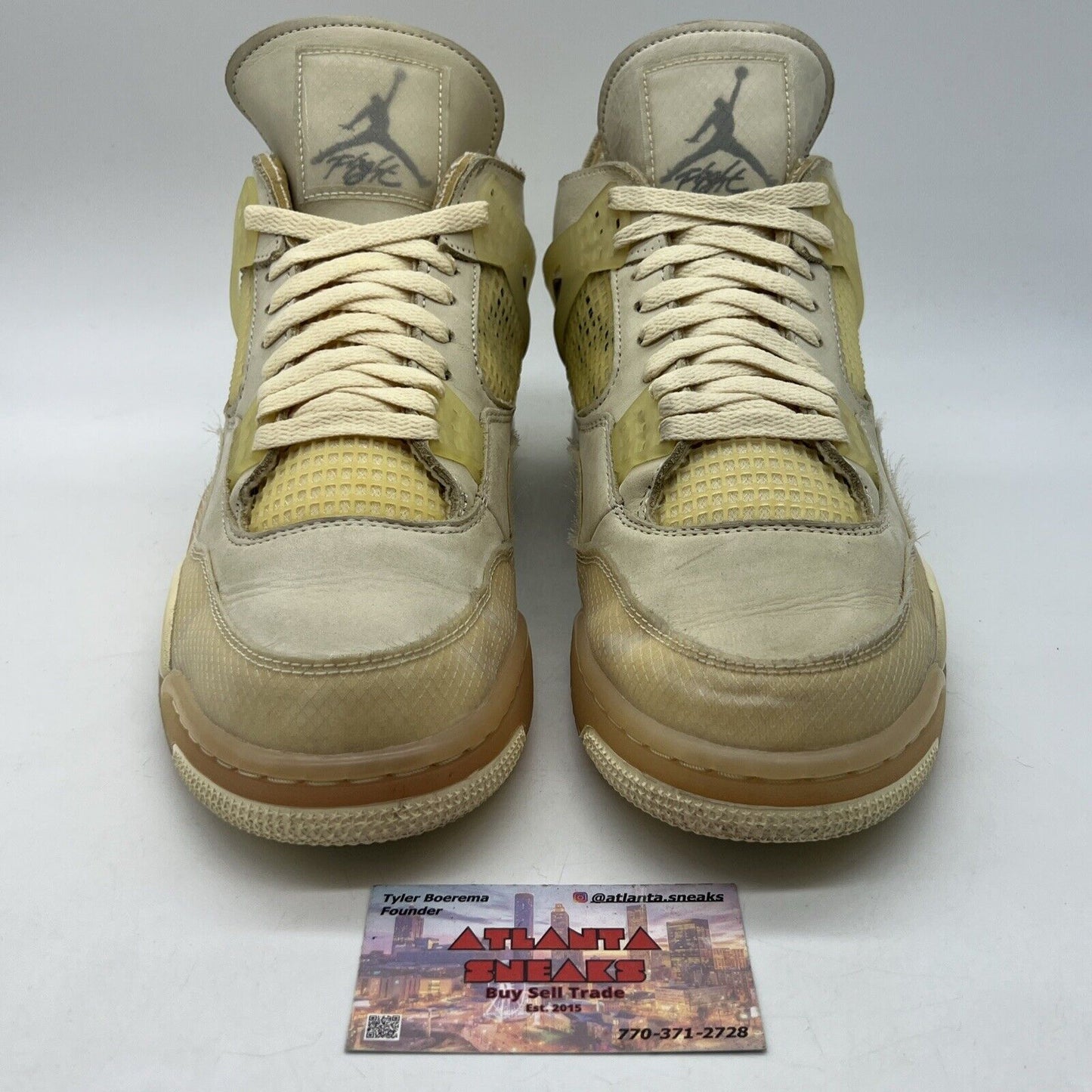 Size 13 - Jordan 4 SP x Off-White Mid Sail W (CV9388-100)