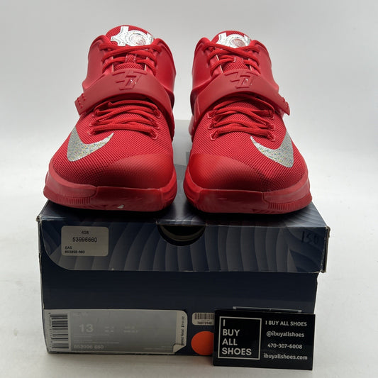 Size 13 - Nike KD 7 Kevin Durant Global Game Red (653996-660)