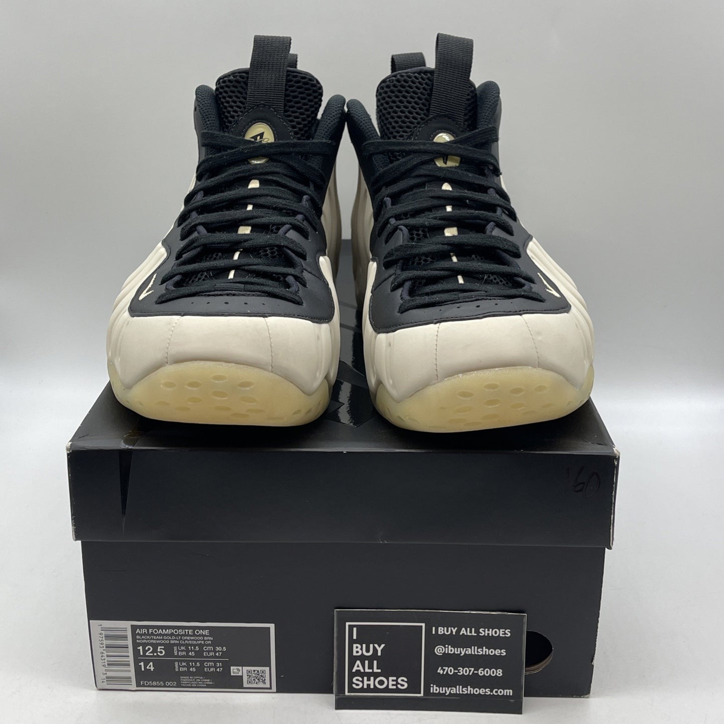 Size 12.5 - Nike Air Foamposite One Light Orewood Brown (FD5855-002)