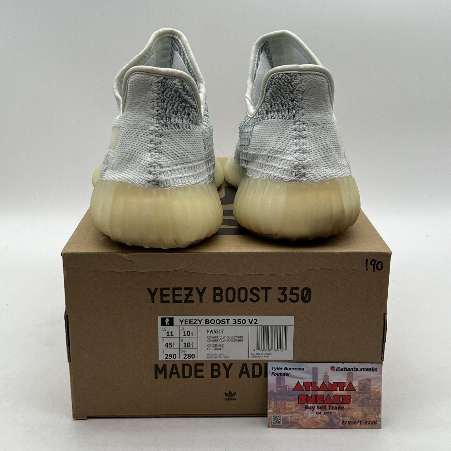 Size 11 - adidas Yeezy Boost 350 V2 Cloud White Reflective (FW5317)