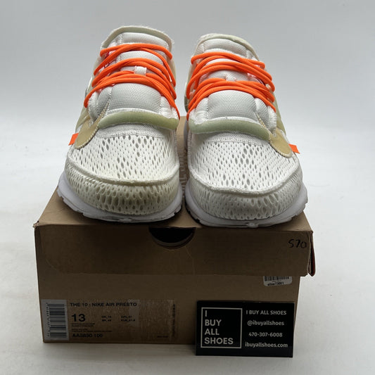 Size 13 - Nike Air Presto x Off-White White 2018 (AA3830-100)