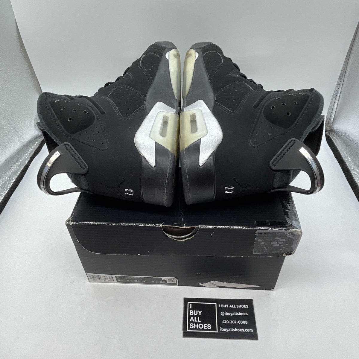 Size 8.5 - Air Jordan 6 Retro Mid Chrome (DX2836-001)