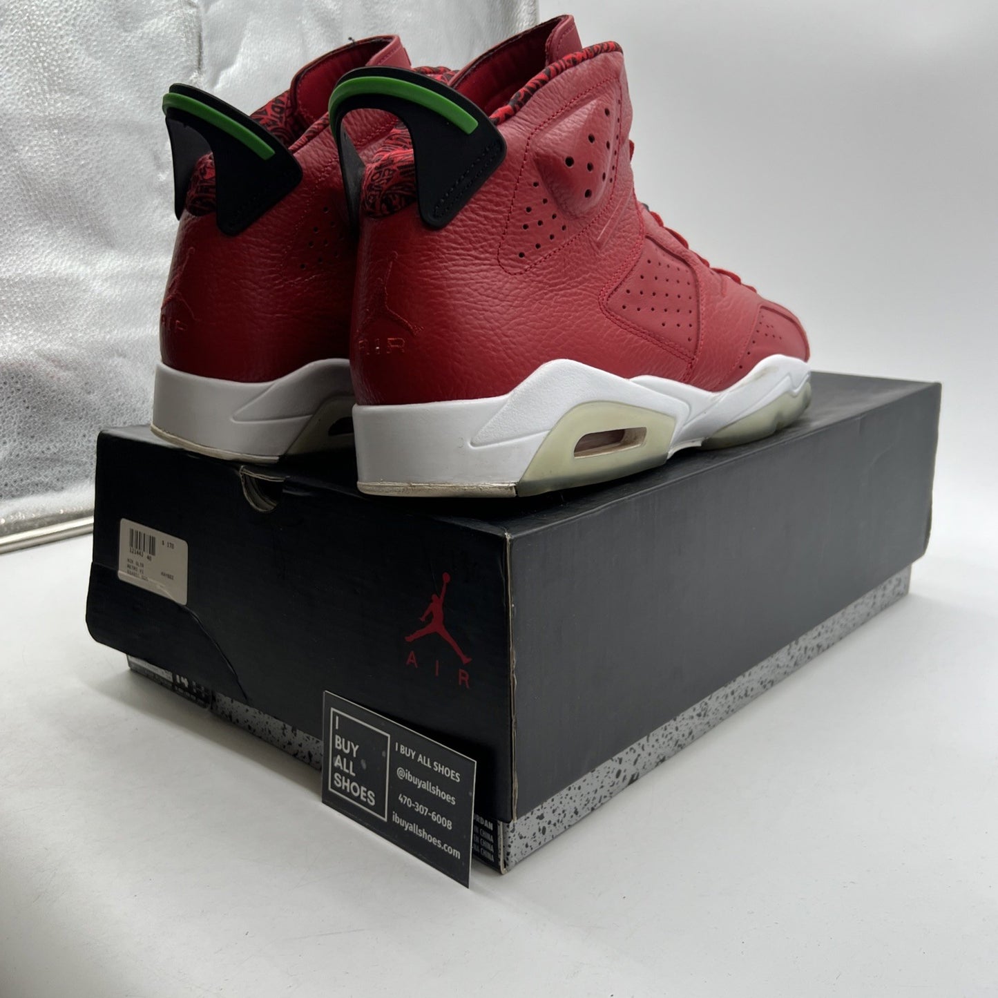 Size 14 - Air Jordan 6 Spizike History of Jordan (694091-625)