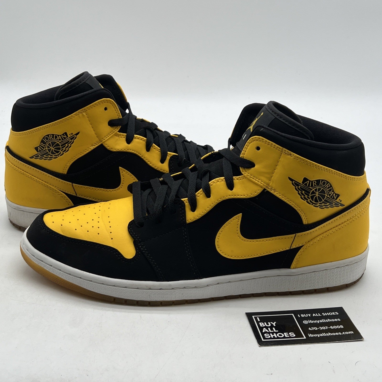 Size 15 - Air Jordan 1 Retro 2017 Mid New Love (554724-035)