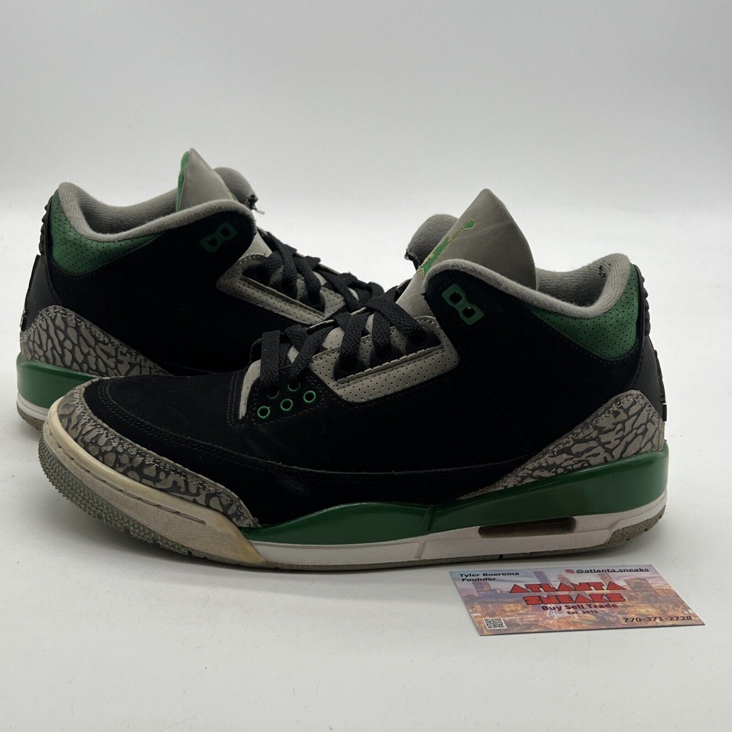 Size 8.5 - Air Jordan 3 Retro Mid Pine Green (CT8532-030)