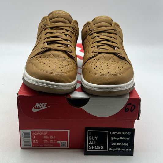 Size 8 - Nike Dunk Low Quilted Wheat W (DX3374-700)