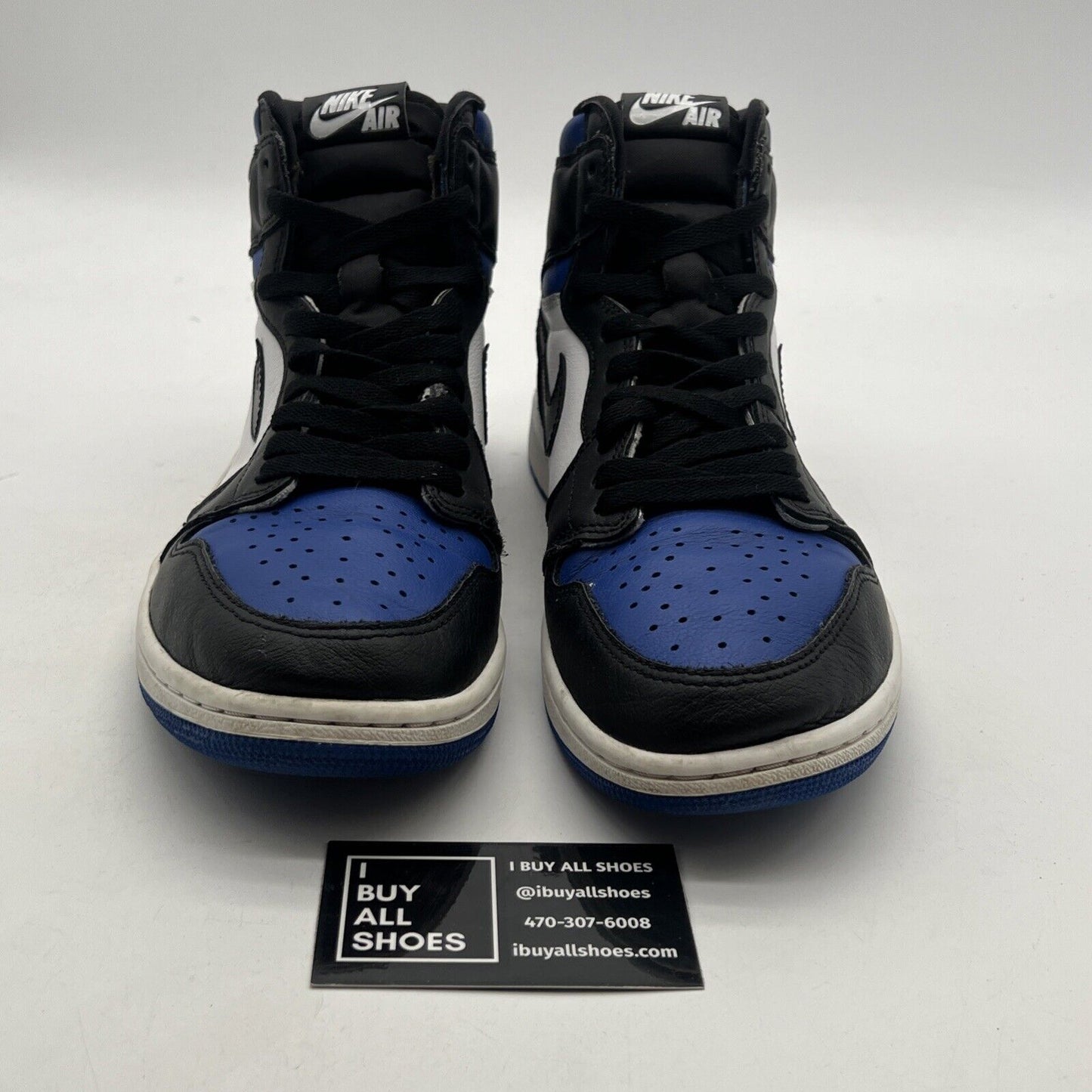 Size 10.5 - Air Jordan 1 Retro OG High Royal Toe (555088-041)