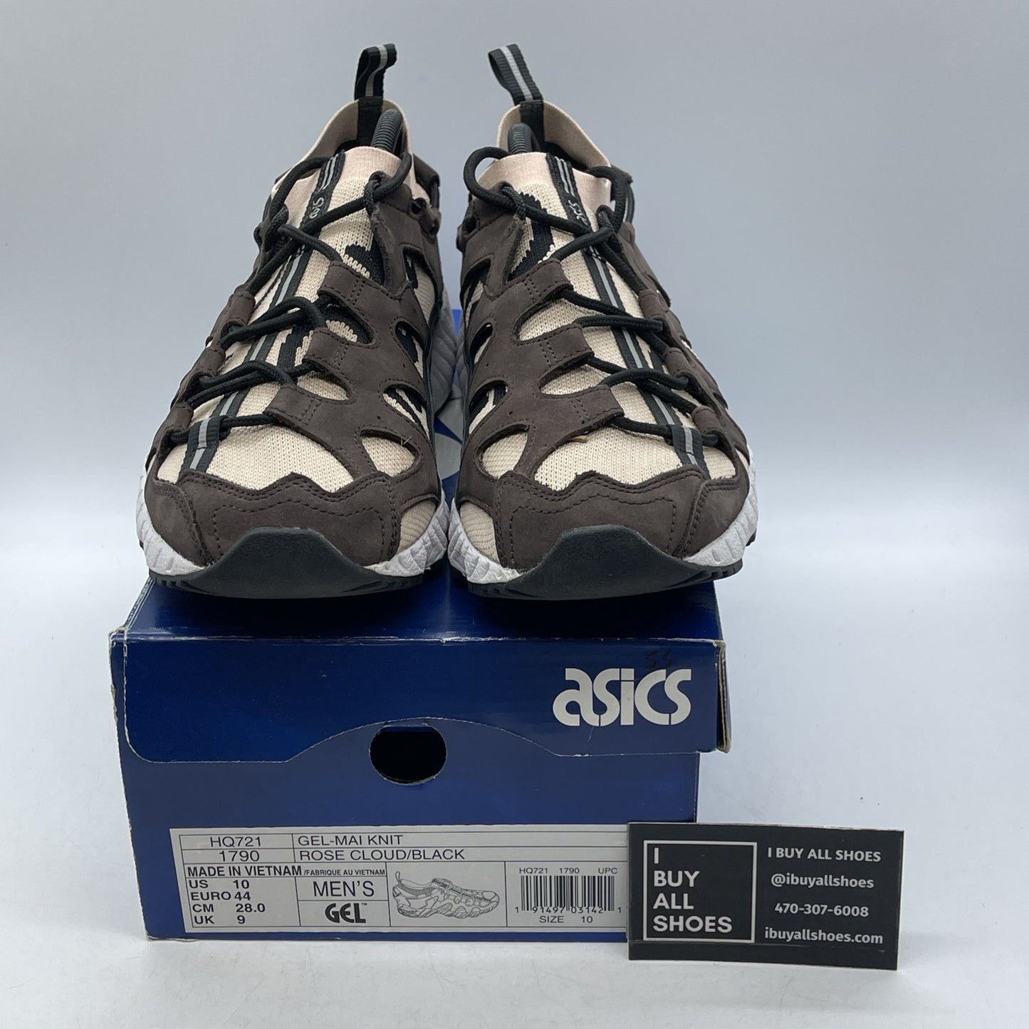 Size 10 - Patta x Asics Gel Mai Knit Rose Cloud (HQ721)