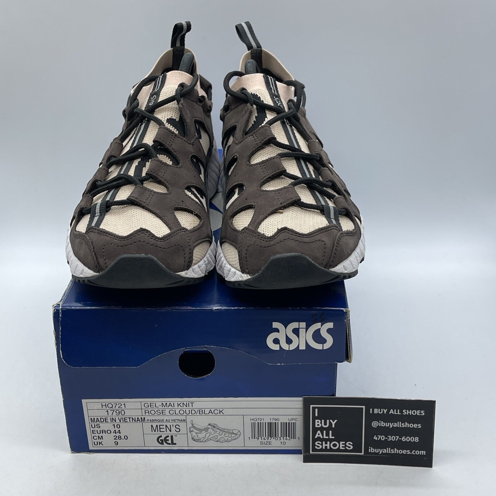 Size 10 - Patta x Asics Gel Mai Knit Rose Cloud (HQ721)