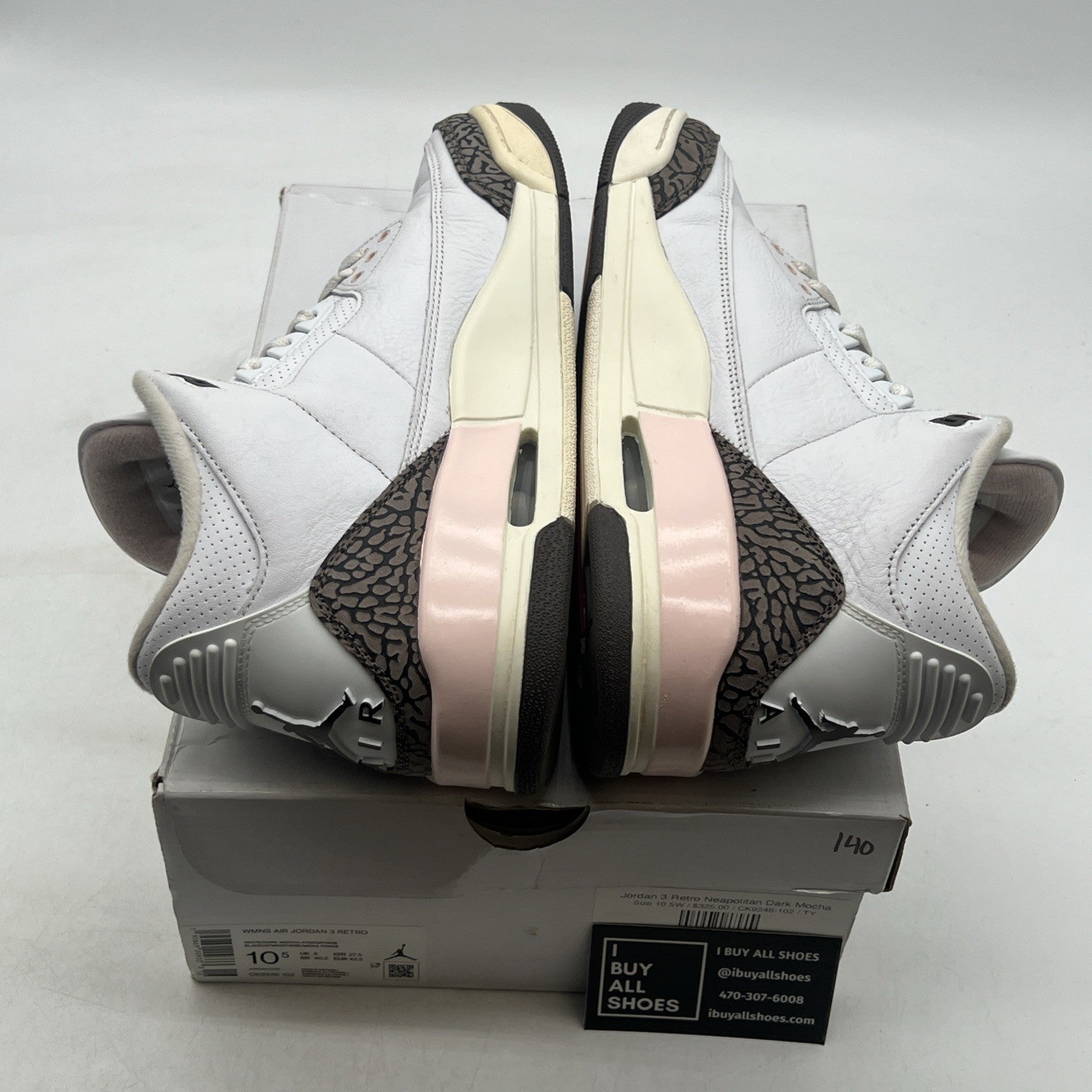 Size 10.5 - Air Jordan 3 Retro 'Neapolitan' 2022 (CK9246-102)