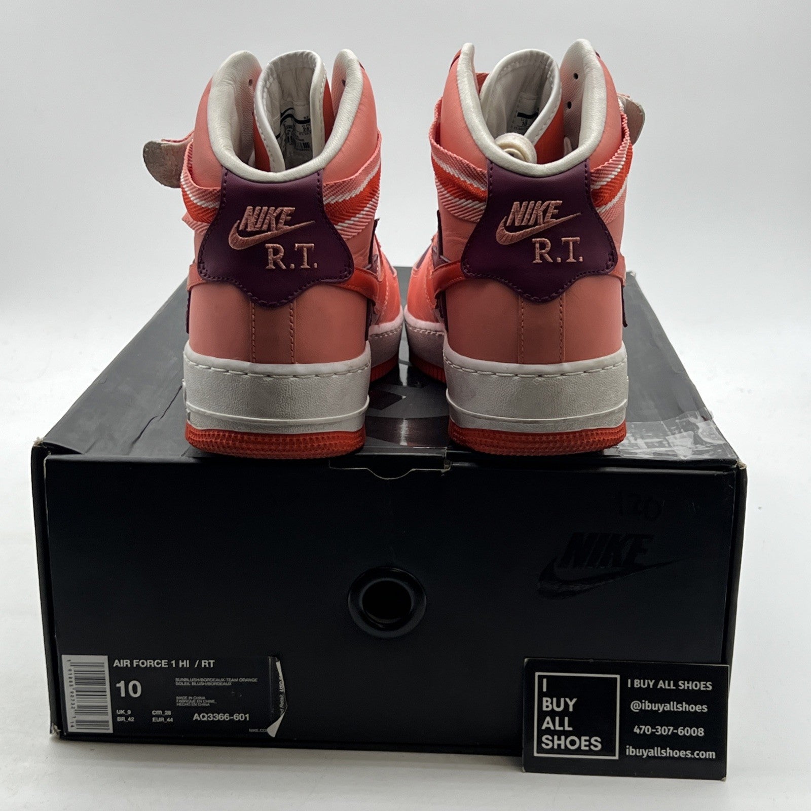 Size 10 - Riccardo Tisci x NikeLab Air Force 1 High Victorious Minotaurs