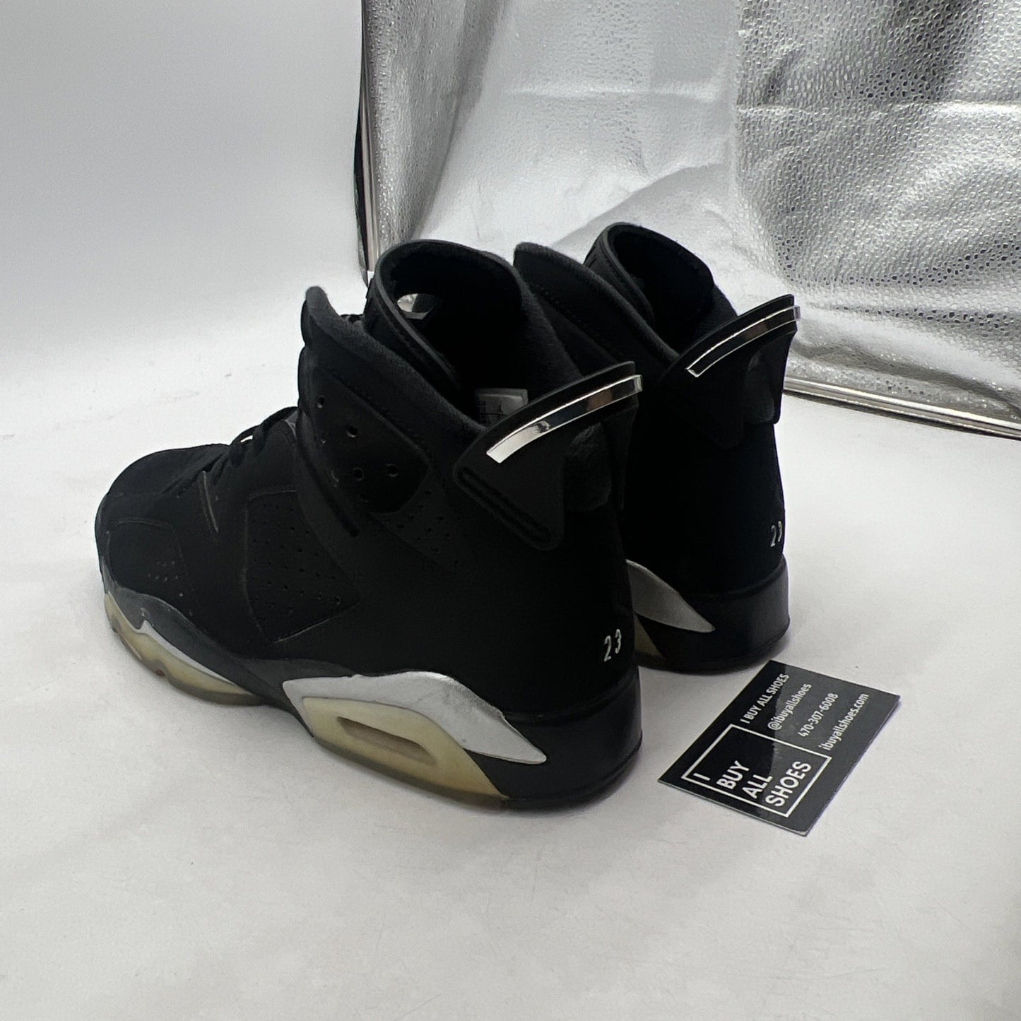 Size 8 - Air Jordan 6 Retro Mid Chrome (DX2836-001)