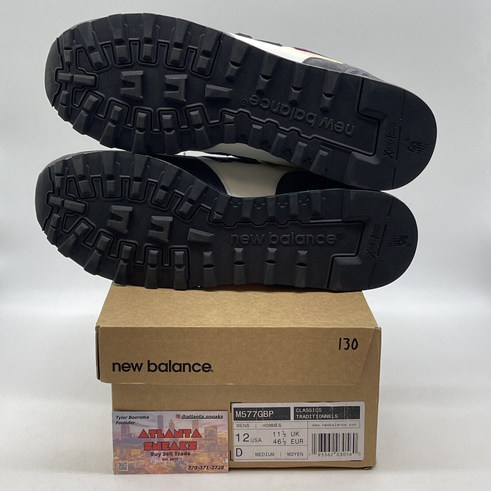 Size 12 - New Balance 577 Mountain Wild White Gray Multi (M577GBP)