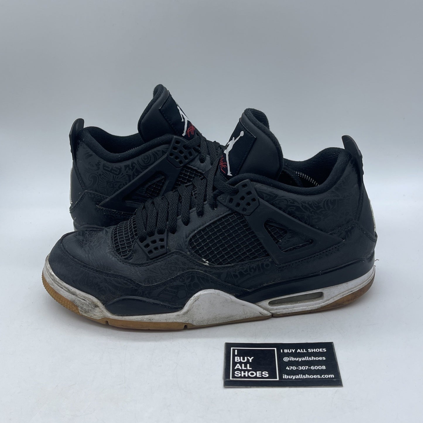Size 11.5 - Air Jordan 4 Retro Laser, 30th Anniversary 2019 (CI1184-001)
