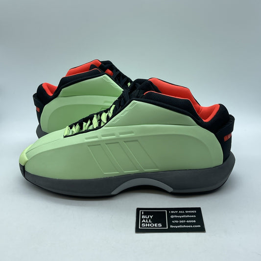 Size 13 - adidas Crazy 1 Mint Green Grey Black Suede Leather (IG1603)