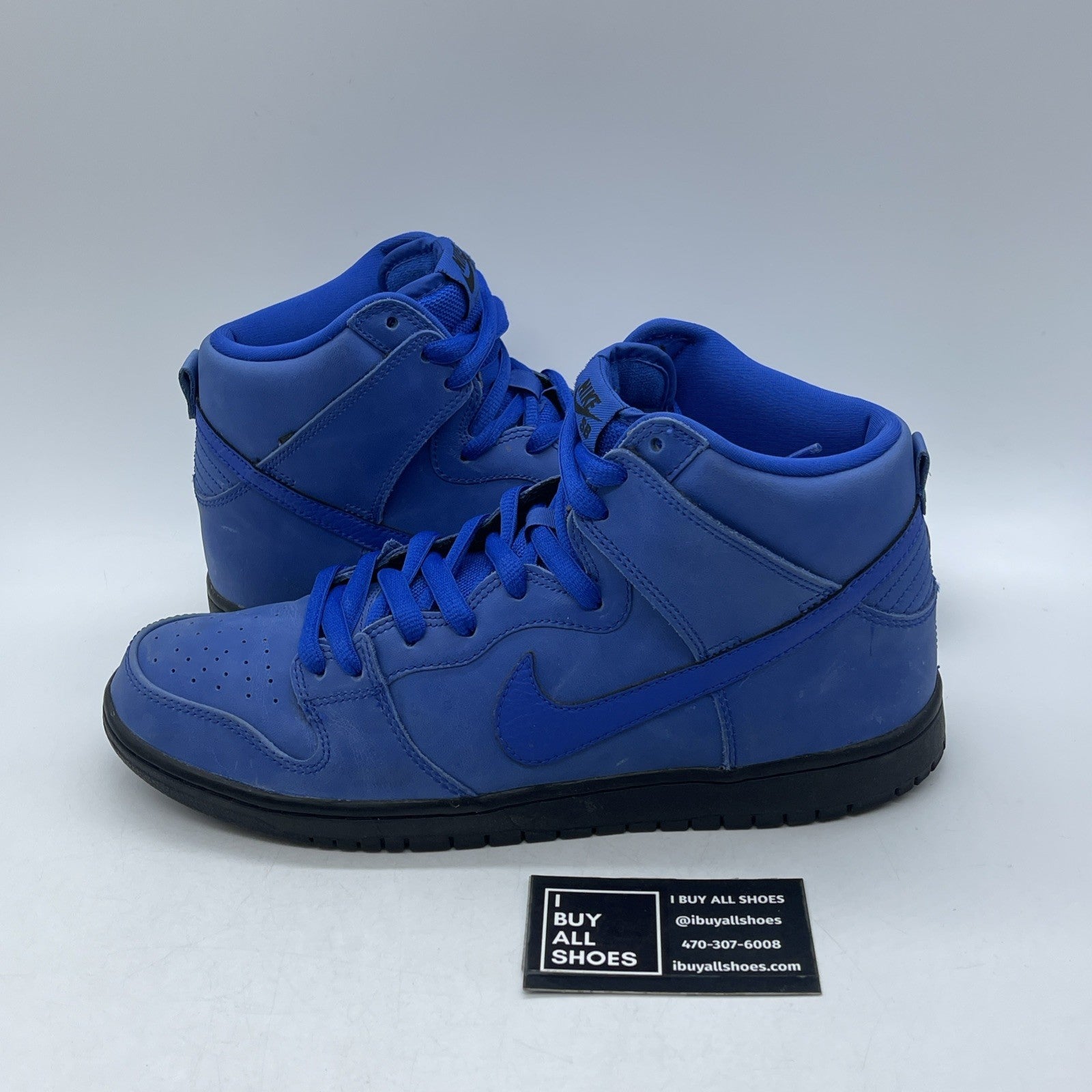 Size 11 - Nike Dunk Pro Sb High Blue (305050-440)