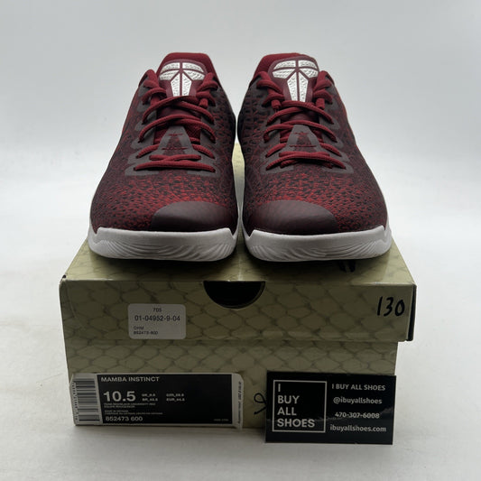 Size 10.5 - Nike Mamba Instinct Team Red (852473-600)