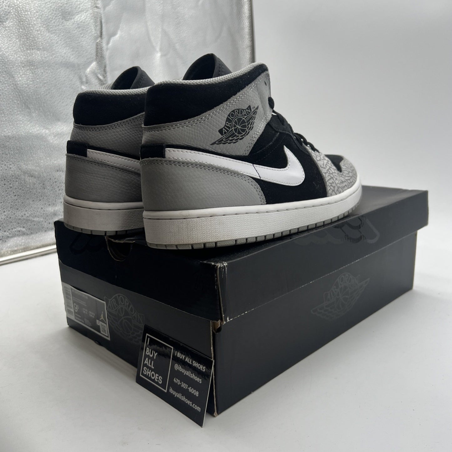 Size 9.5 - Air Jordan 1 Mid SE Elephant Toe (DM1200-016)