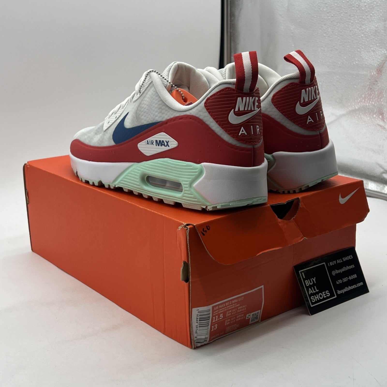Size 11.5 - Nike Air Max 90 Golf U.S. Open - Brookline (DM9009-146)