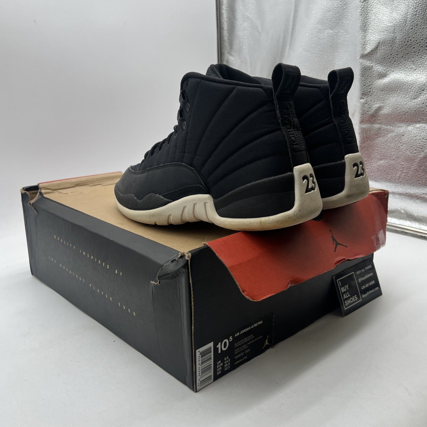 Size 10.5 - Air Jordan 12 Retro Neoprene (130690-004)