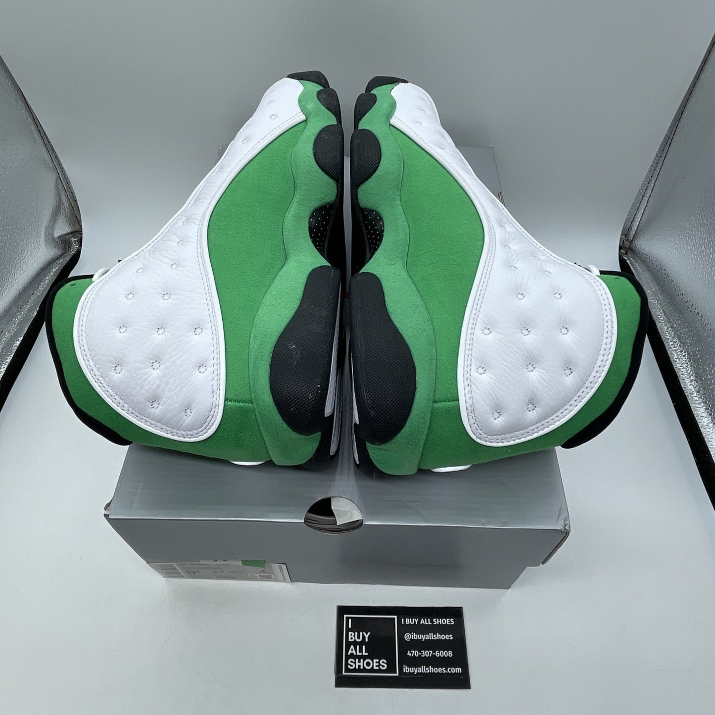 Size 9.5 - Air Jordan 13 Retro Lucky Green 2020 Suede Leather (DB6537-113)