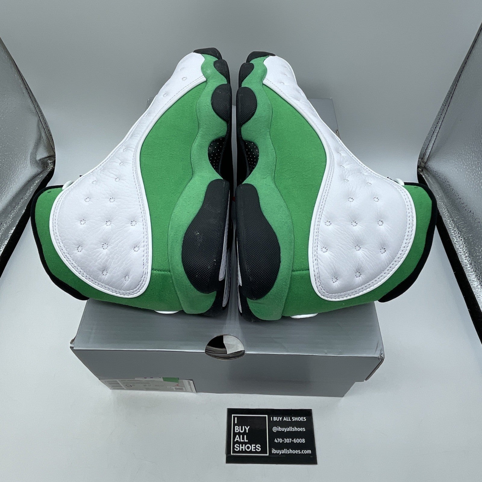 Size 9.5 - Air Jordan 13 Retro Lucky Green 2020 Suede Leather (DB6537-113)