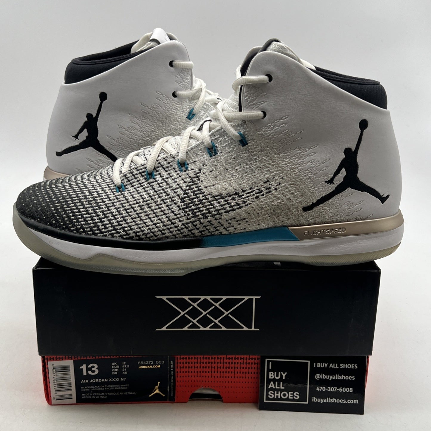 Size 13 - Air Jordan 31 N7 - (854272-003)