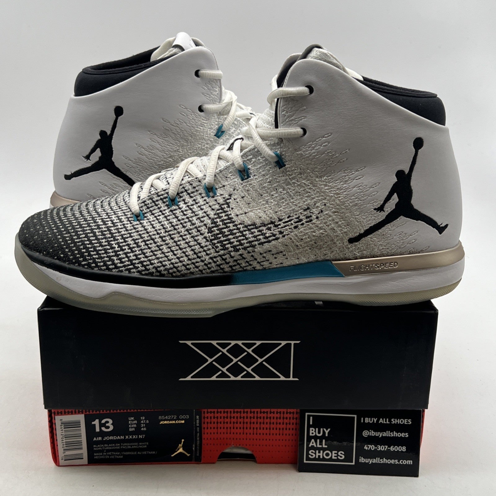Size 13 - Air Jordan 31 N7 - (854272-003)