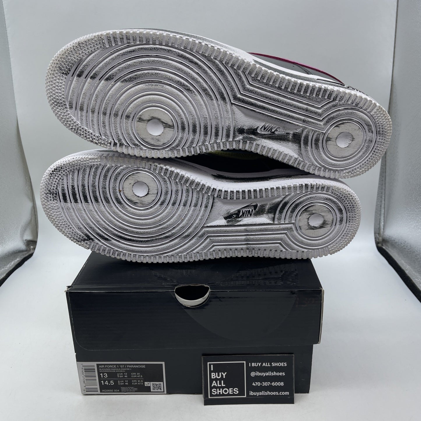Size 13 - Nike G-Dragon x Air Force 1 '07 Para-Noise 3.0 (AQ3692-004)