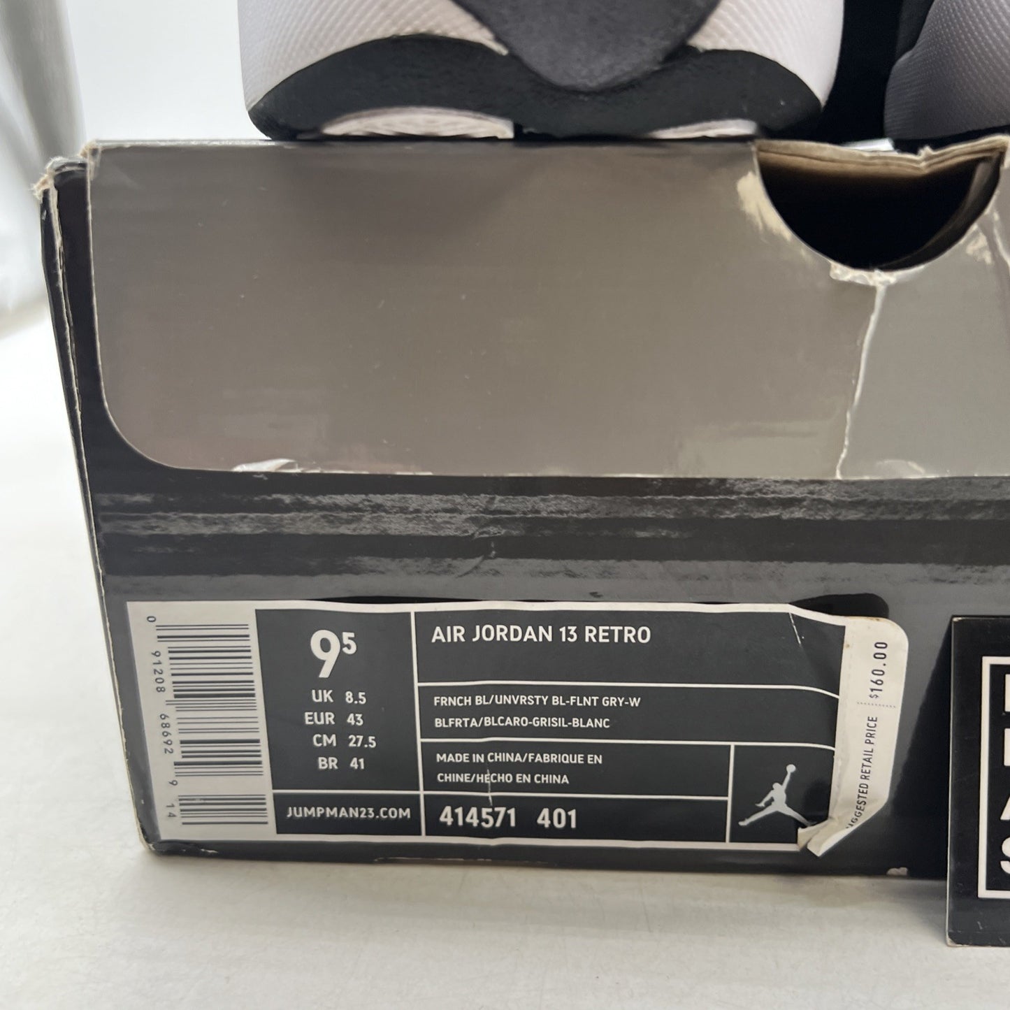 Size 9.5 - Air Jordan 13 Retro 2010 Flint (414571-401)