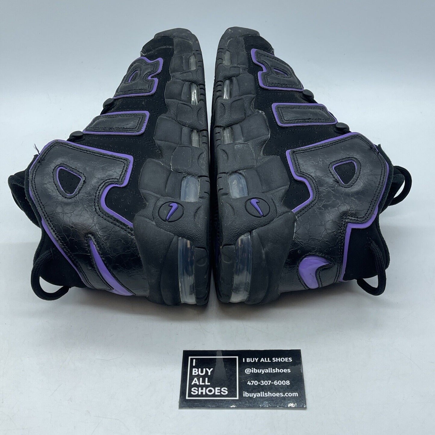Size 10 - Nike Air More Uptempo '96 Black Action Grape Black Suede (DV1879-001)