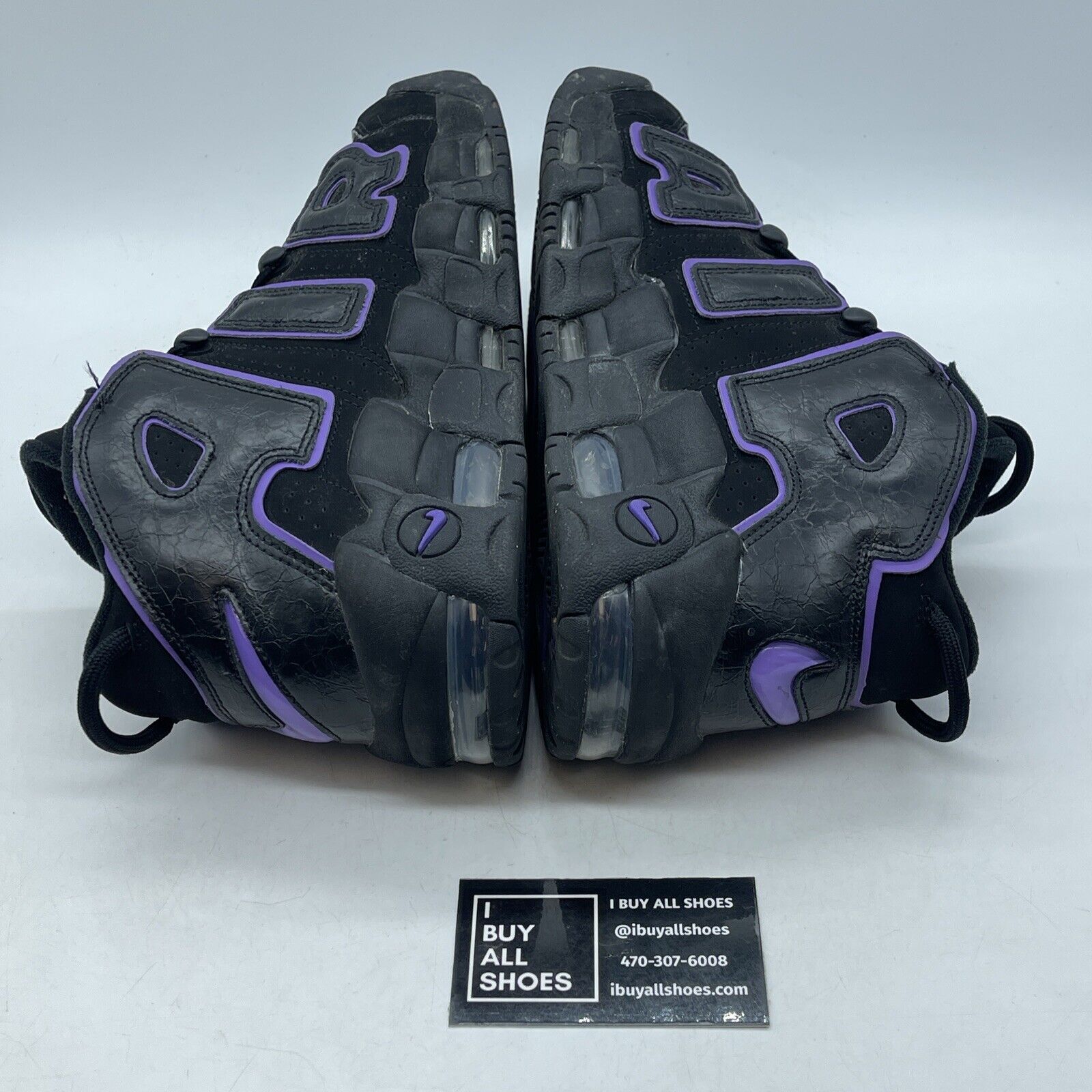Size 10 - Nike Air More Uptempo '96 Black Action Grape Black Suede (DV1879-001)