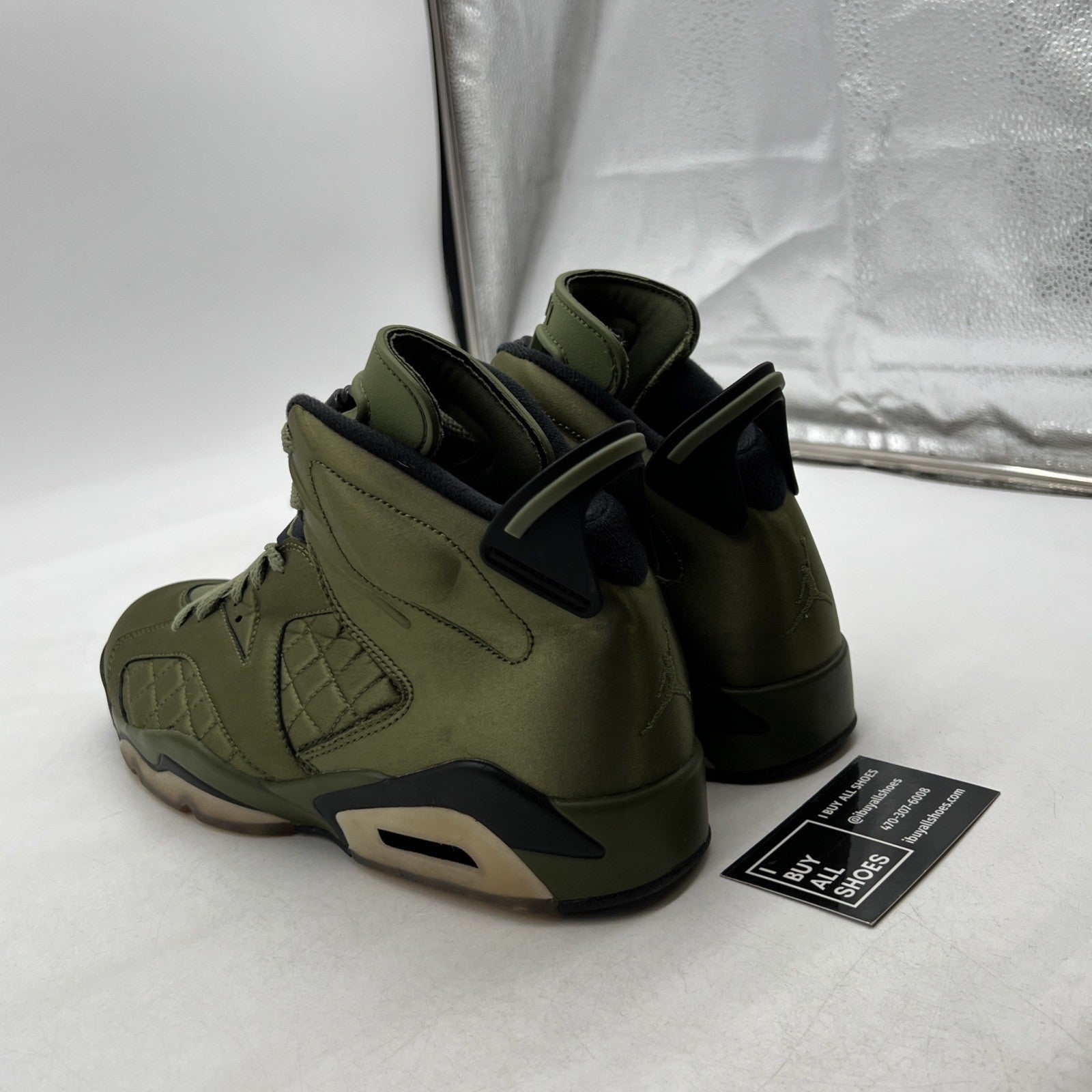 Size 9 - Air Jordan 6 Retro Pinnacle Flight Jacket (AR4614-303)