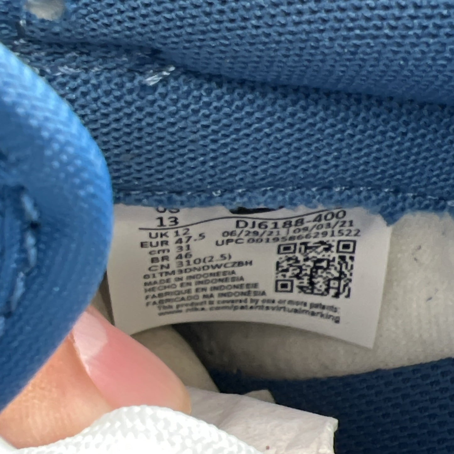 Size 13 - Nike Dunk Low Dark Marina Blue (DJ6188-400)