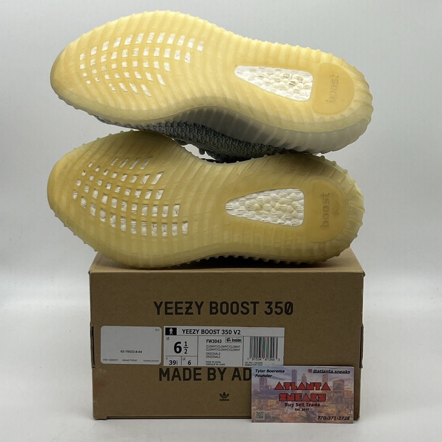 Size 6.5 - adidas Yeezy Boost 350 V2 Cloud White Non-Reflective (FW3043)