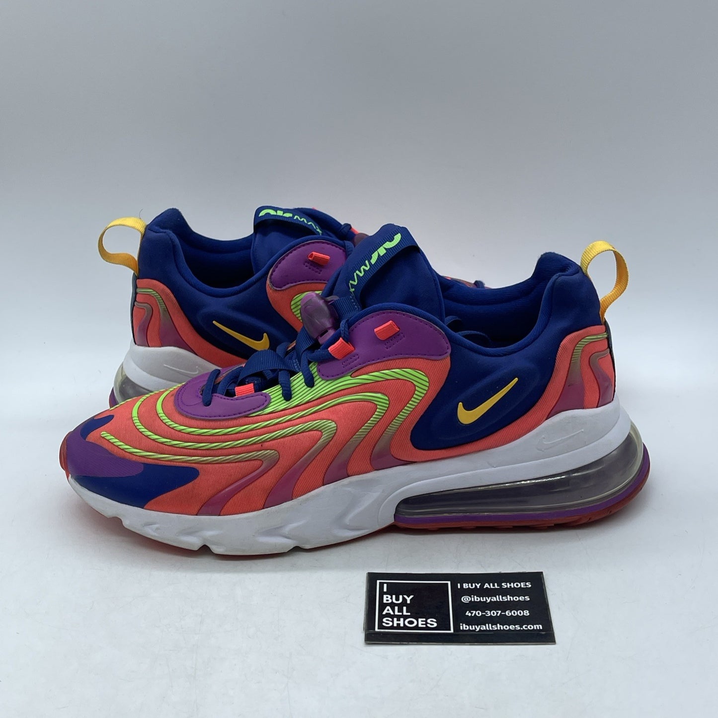 Size 12 - Nike Air Max 270 React ENG Raspberry Ripple (CD0113-600)