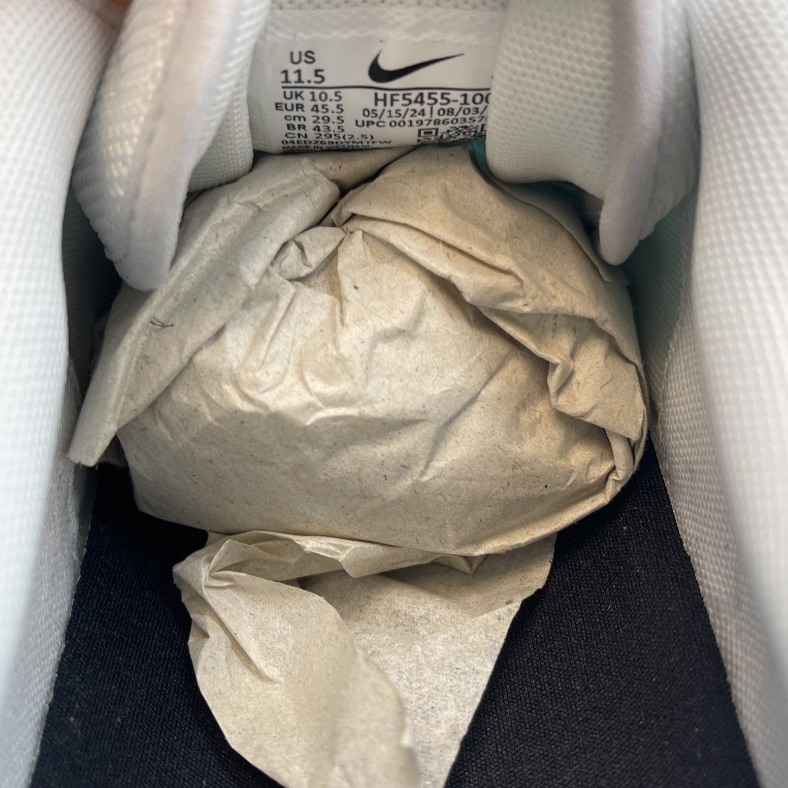 Size 11.5 - Nike Fragment Design x Air Zoom Spiridon White Blue Void HF5455-100