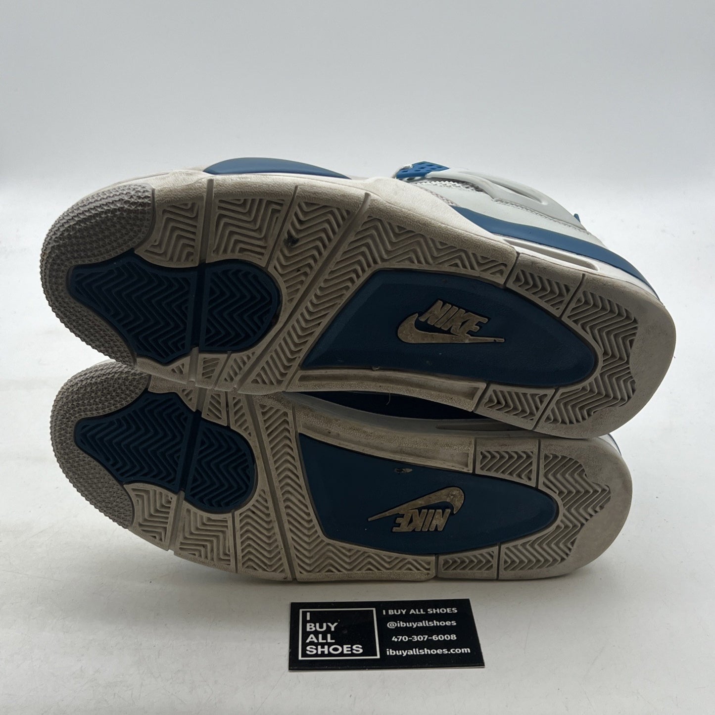 Size 9 - Air Jordan 4 Retro 2024 Military Blue (FV5029-141)