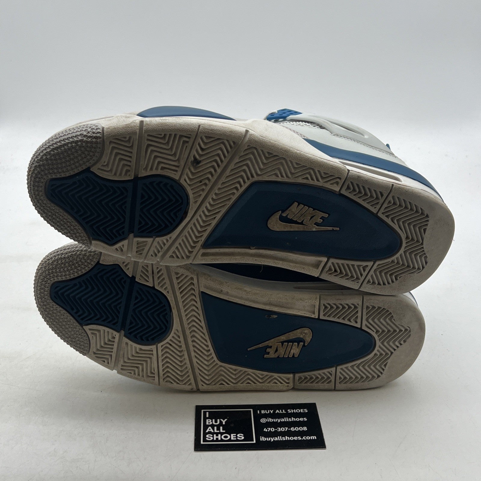 Size 9 - Air Jordan 4 Retro 2024 Military Blue (FV5029-141)