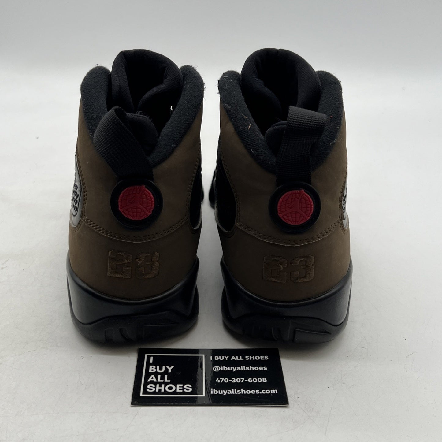 Size 9.5 - Air Jordan 9 Retro 2012 Olive (302370-020)