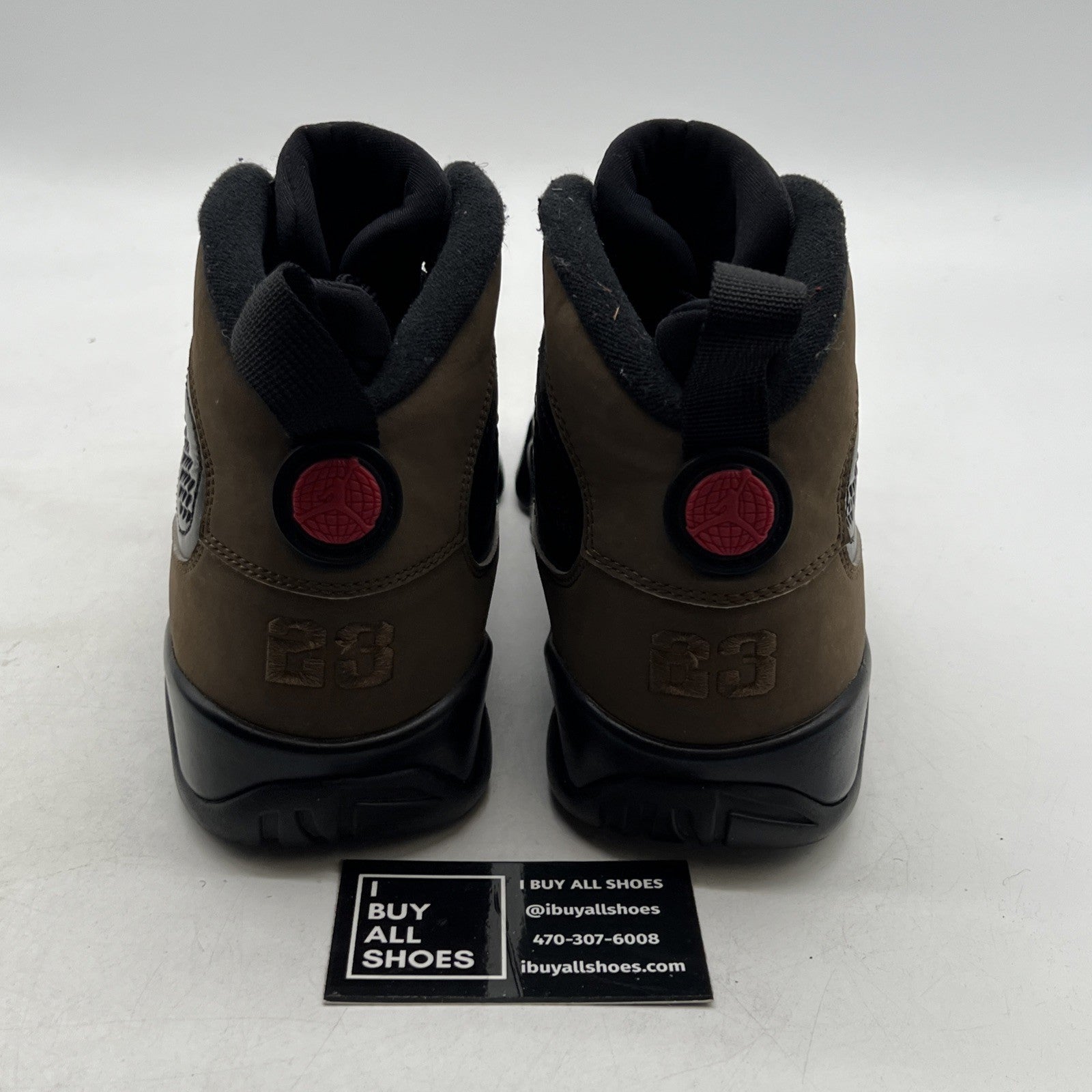 Size 9.5 - Air Jordan 9 Retro 2012 Olive (302370-020)