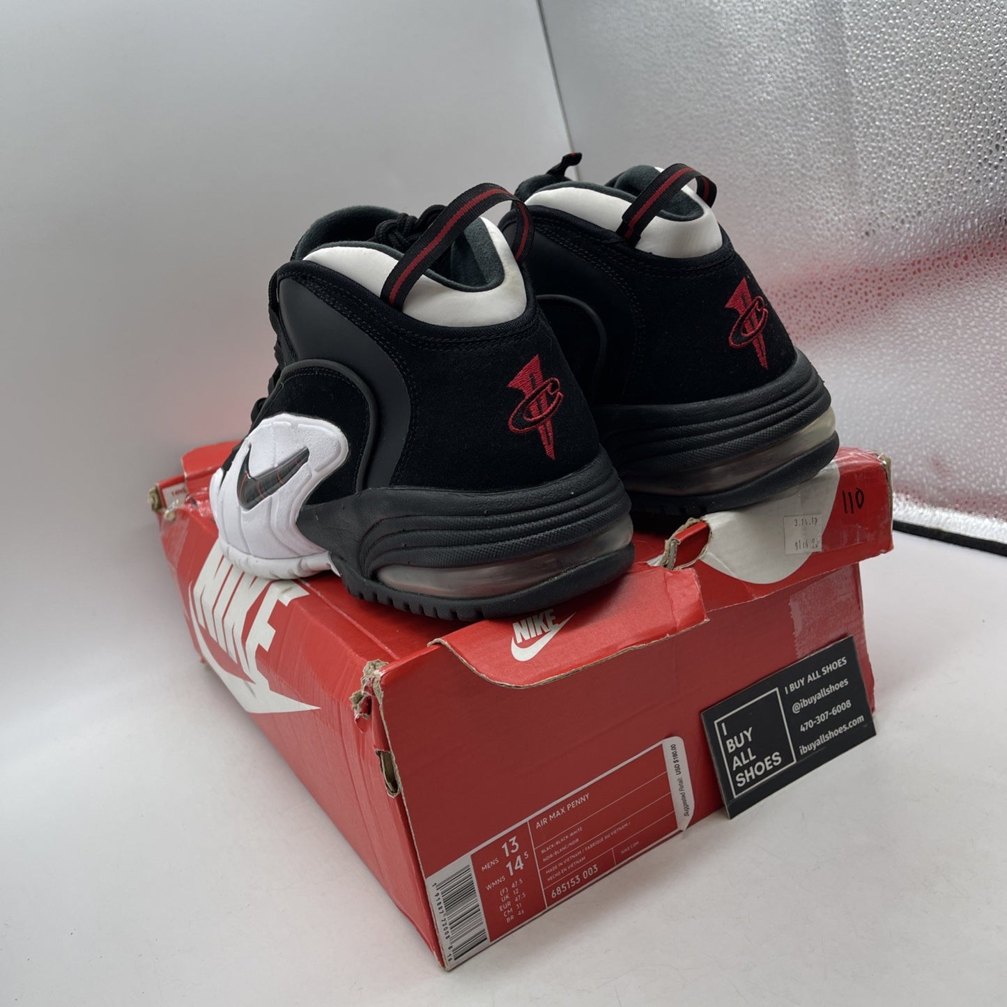 Size 13 - Nike Air Max Penny 1996 Olympics (685153-003)