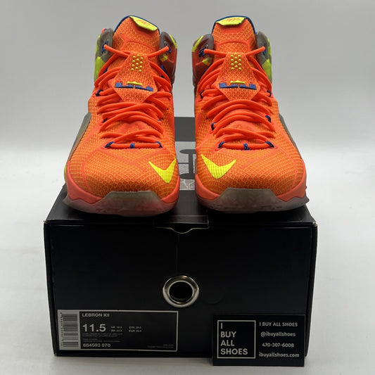Size 11.5 - Nike LeBron 12 Six Meridians (684593-870)