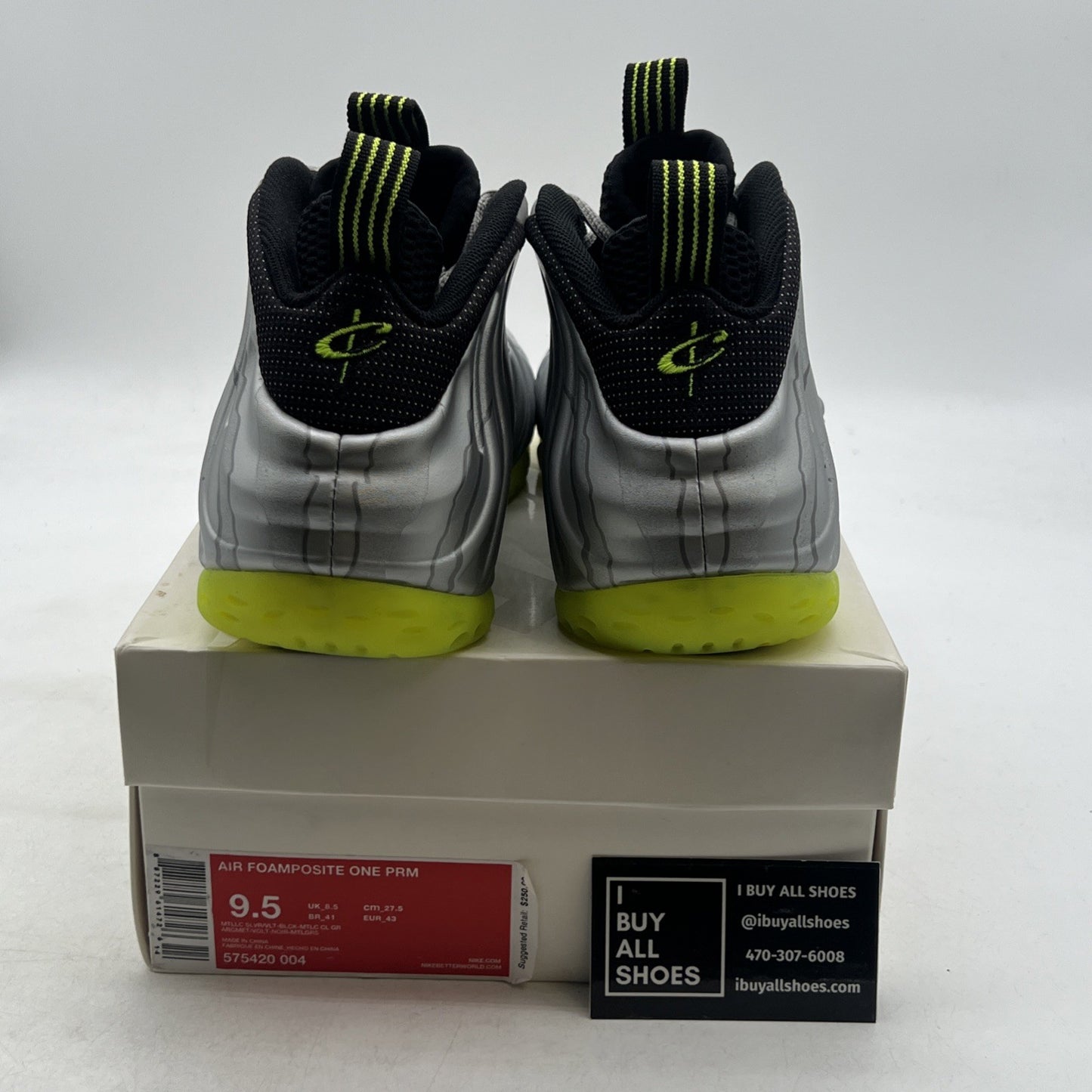 Size 9.5 - Nike Air Foamposite One Prm Metallic Camo (575420-004)