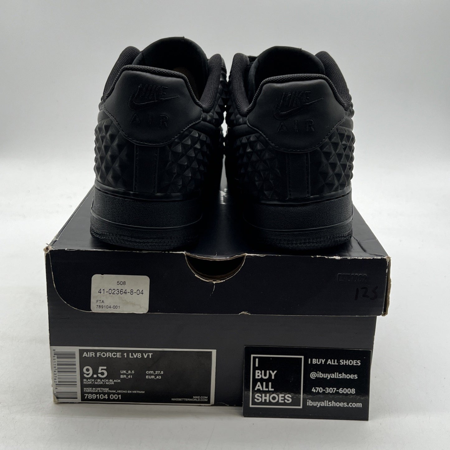 Size 9.5 - Nike Air Force 1 '07 LV8 VT Low Independence Day (789104-001)