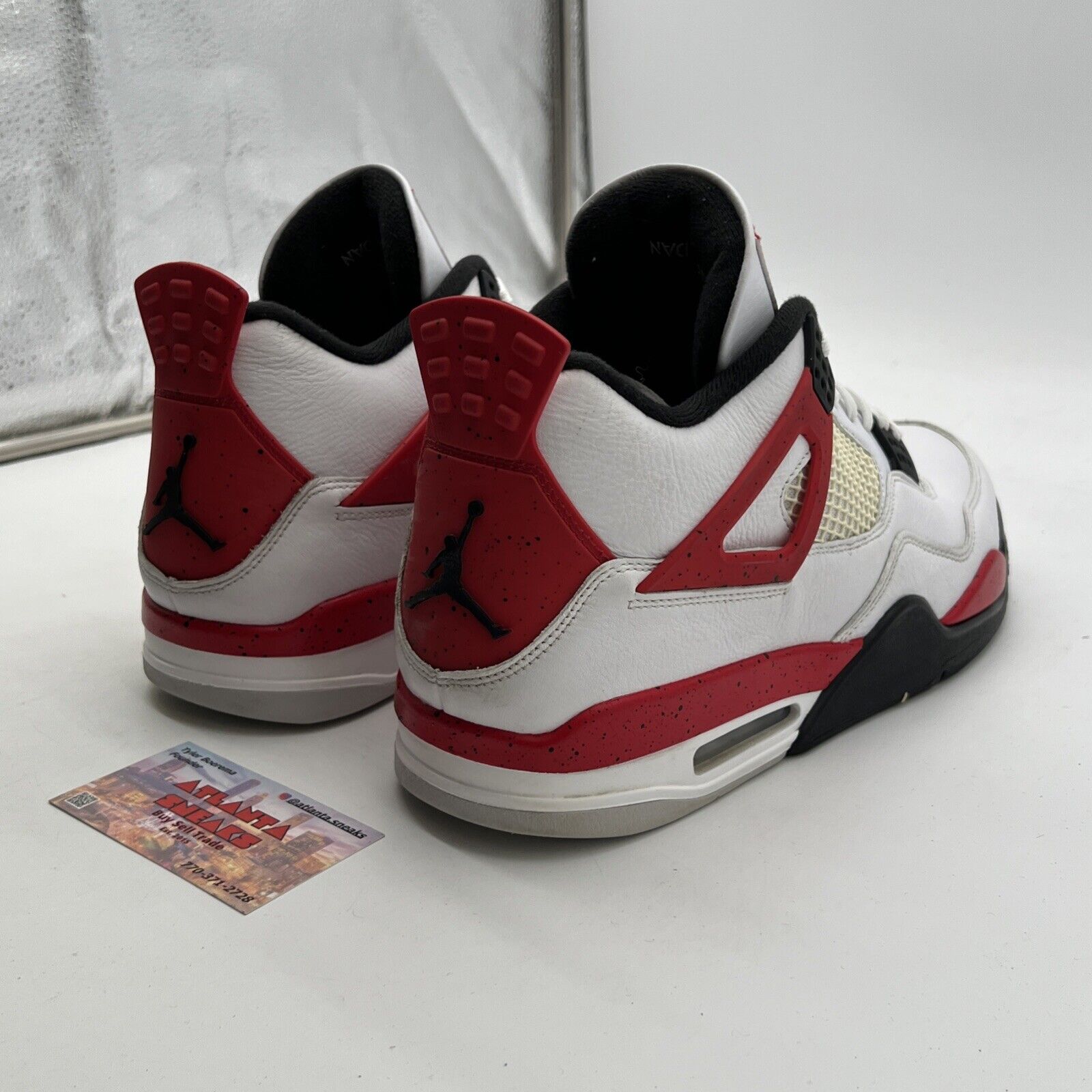 Size 13 - Air Jordan 4 Retro Mid Red Cement (DH6927-161)