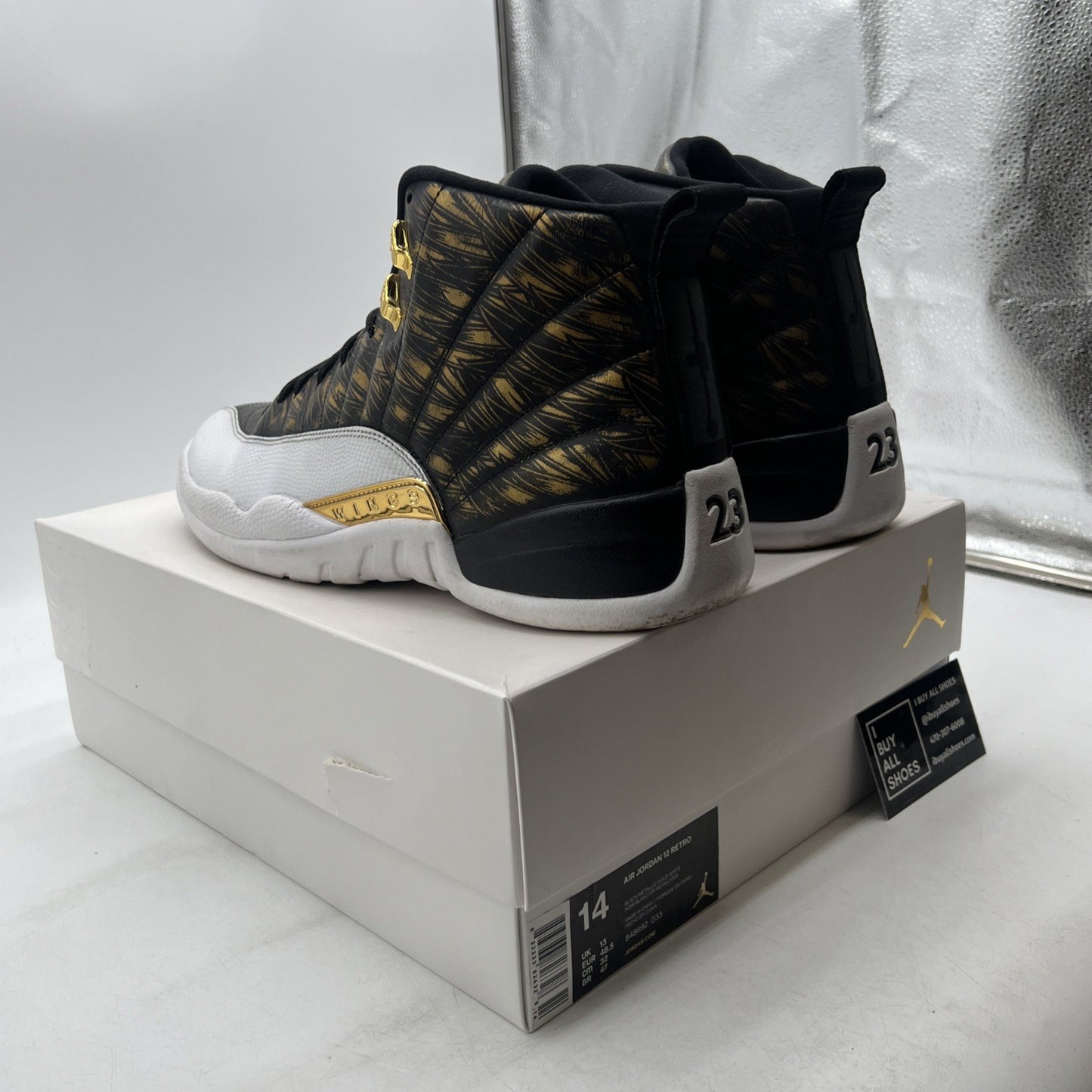 Size 14 - Air Jordan 12 Retro Wings (848692-033)