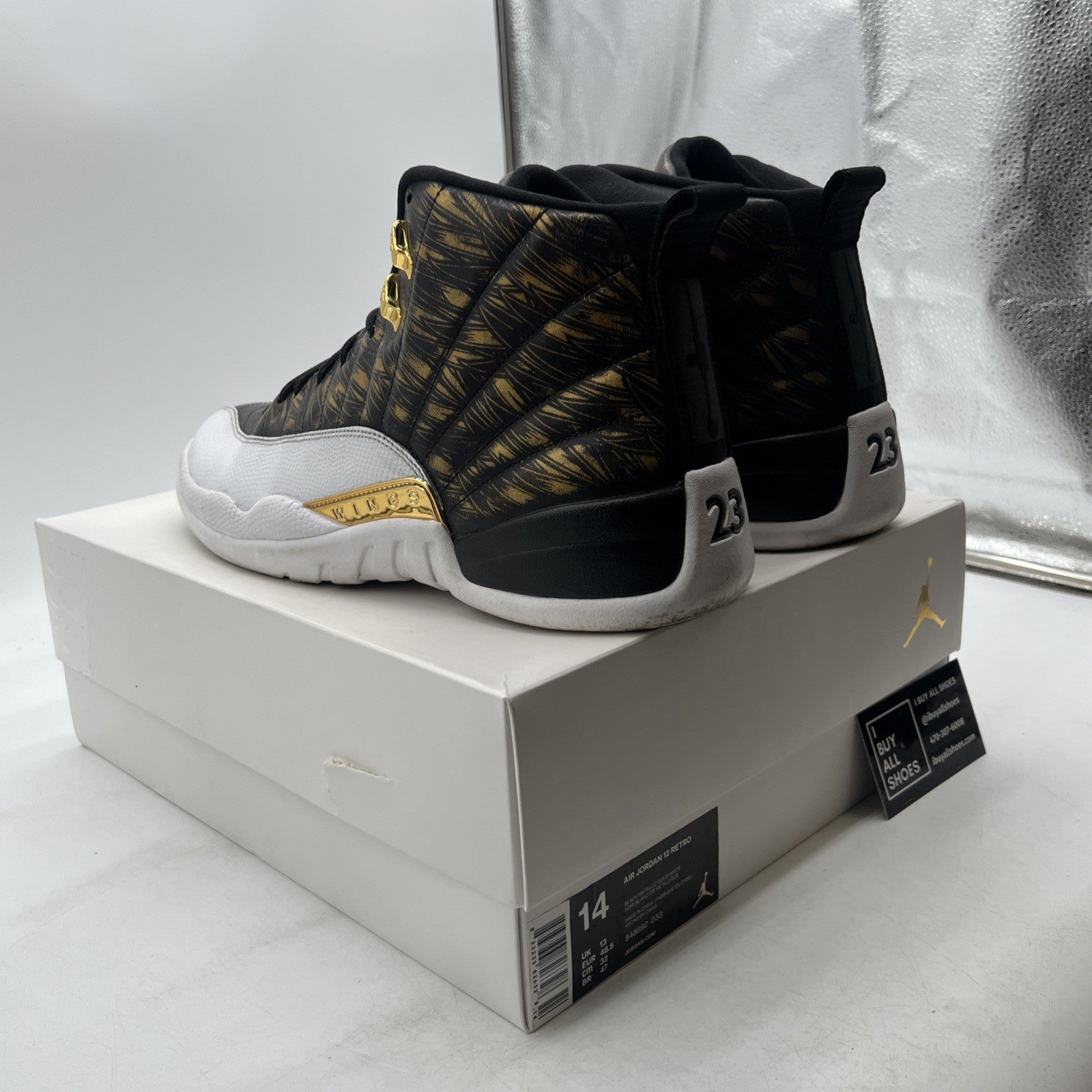 Size 14 - Air Jordan 12 Retro Wings (848692-033)