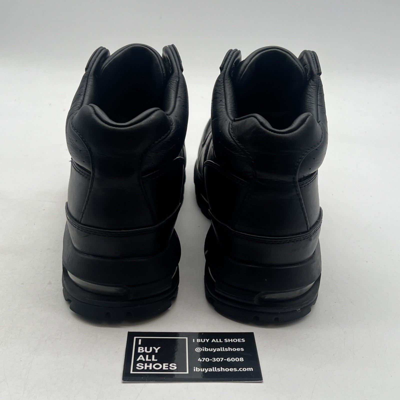 Size 10.5 - Nike Air Max Goadome ACG Triple Black 2016 (865031-009)