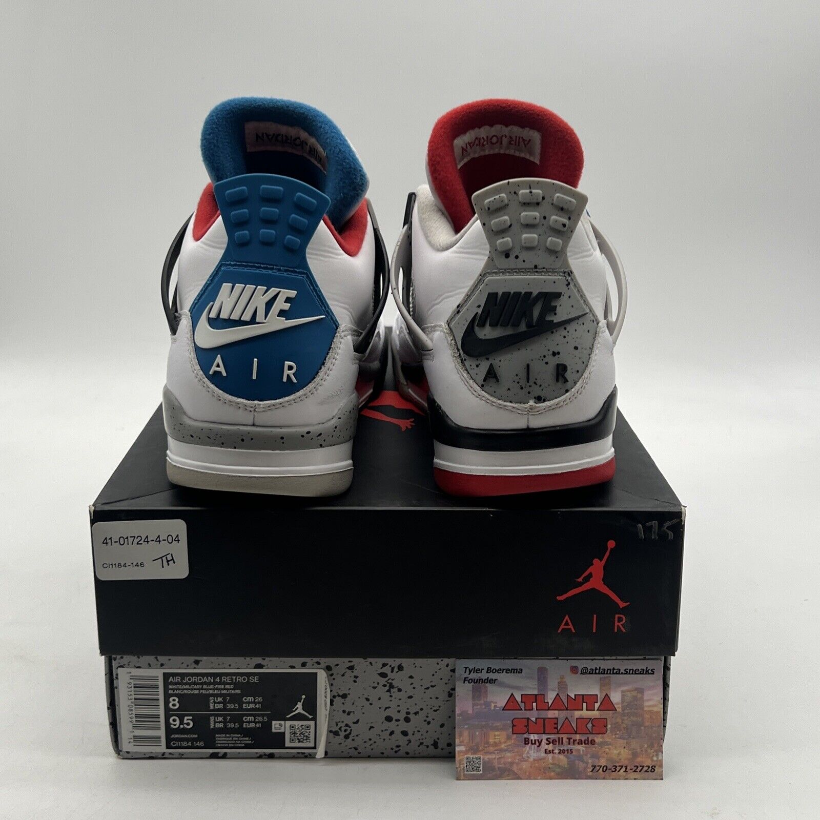 Size 8 - Air Jordan 4 Retro SE Mid What The 4 (CL1184-146)